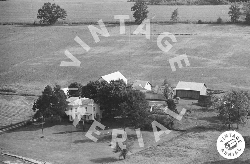 Vintage Aerial Ohio Morrow County 1980 39RMO27