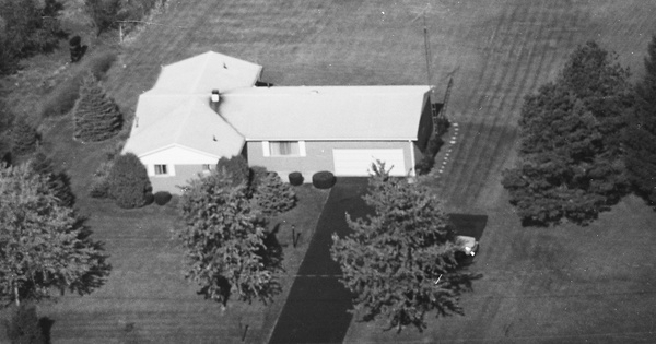Vintage Aerial photo from 1982 in Clark County, OH