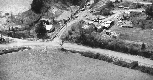 Vintage Aerial photo from 1985 in Rockbridge County, VA