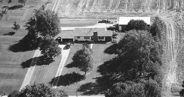 Vintage Aerial photo from 2000 in Richland County, OH