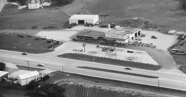 Vintage Aerial photo from 1995 in Sandusky County, OH