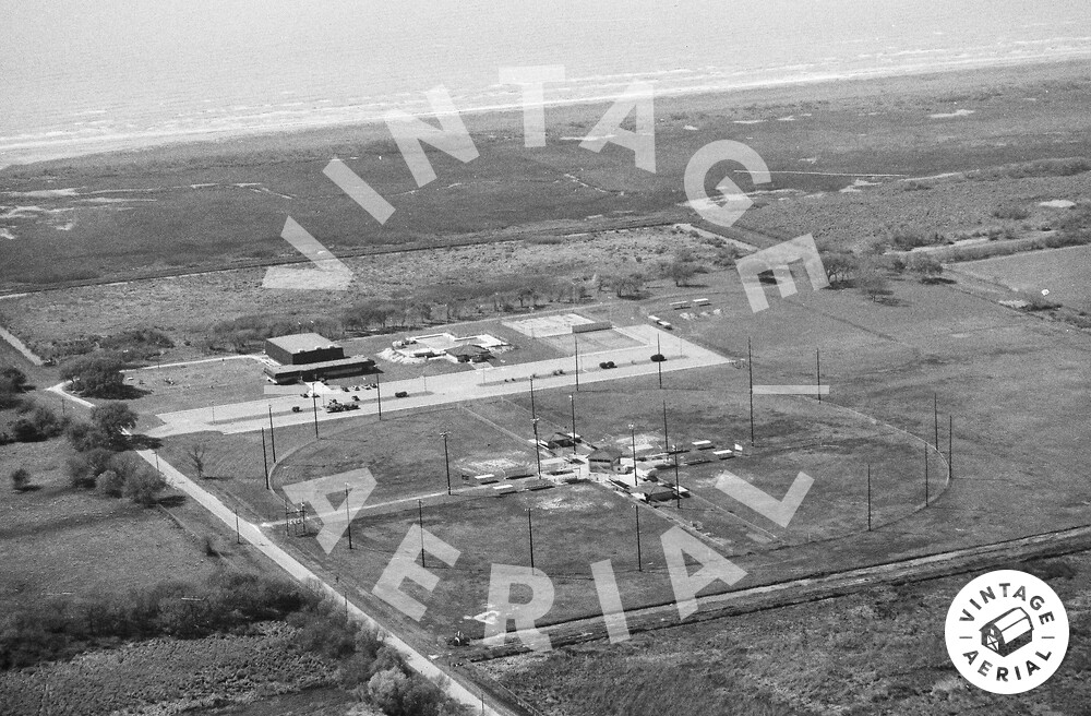 Vintage Aerial Louisiana Cameron Parish 1994 2VCA4