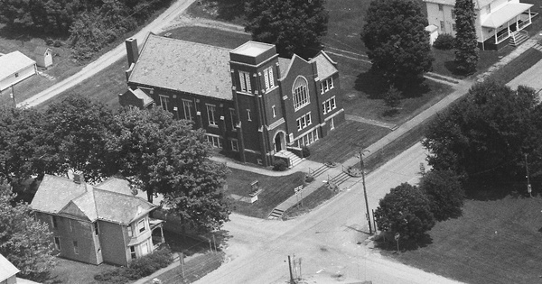 Vintage Aerial photo from 1995 in Guernsey County, OH