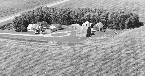 Vintage Aerial photo from 1979 in Renville County, MN