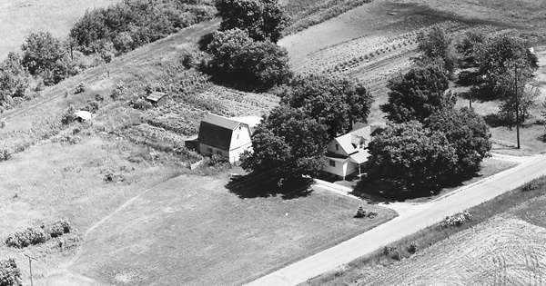 Vintage Aerial photo from 1971 in Ottawa County, MI