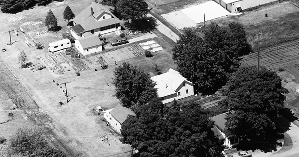 Vintage Aerial photo from 1971 in Ottawa County, MI