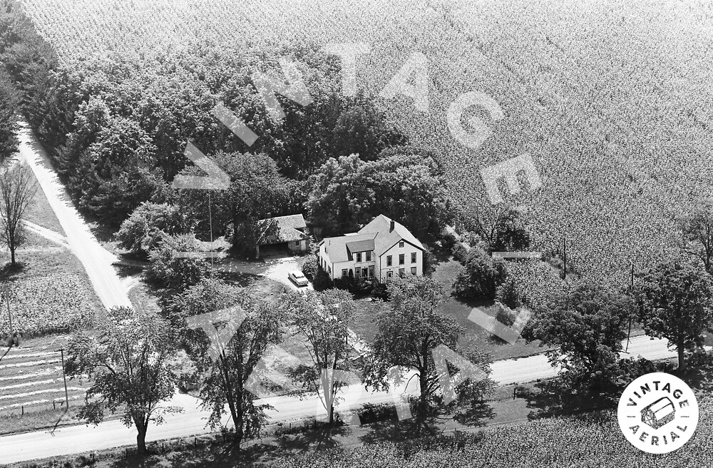 Vintage Aerial Michigan Oakland County 1963 12SOA15
