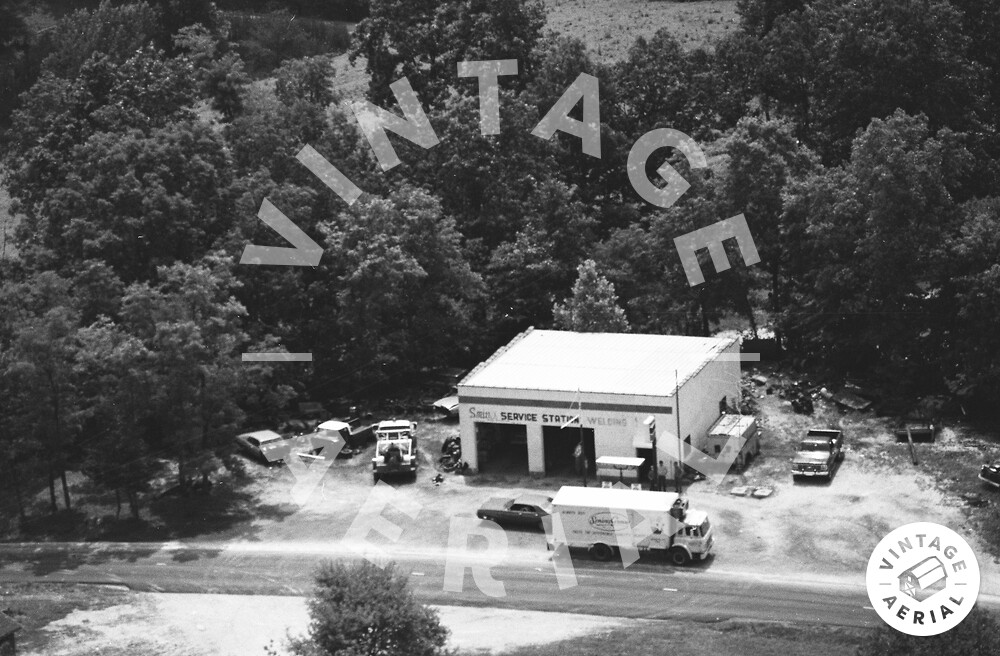 Vintage Aerial Kentucky Elliott County 1982 7WEL24