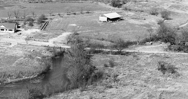 Vintage Aerial photo from 1982 in Greenwood County, KS