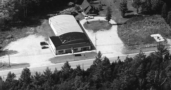 Vintage Aerial photo from 1991 in Alcona County, MI