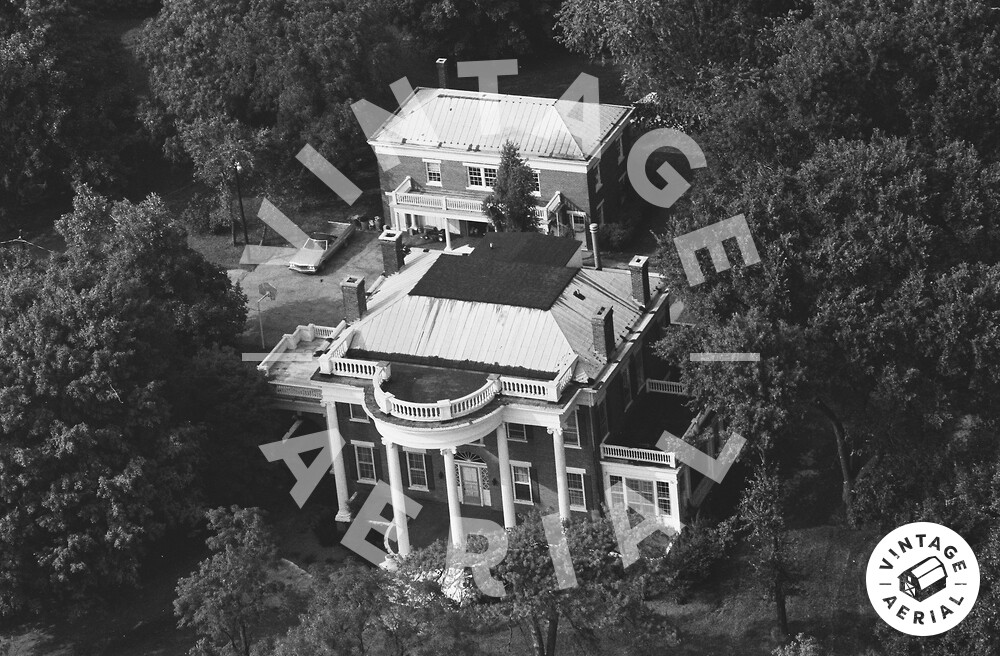 Vintage Aerial Kentucky Henderson County 1980 48SHE8