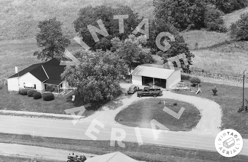 Vintage Aerial Kentucky Owen County 1978 42MOW18