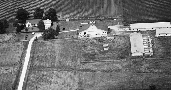 Vintage Aerial photo from 1975 in Hamilton County, IN