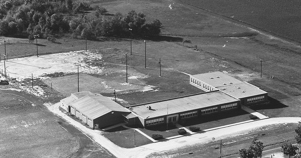 Vintage Aerial photo from 1965 in Hamilton County, IN