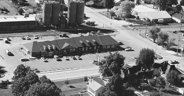 Vintage Aerial photo from 1978 in Hamilton County, IN