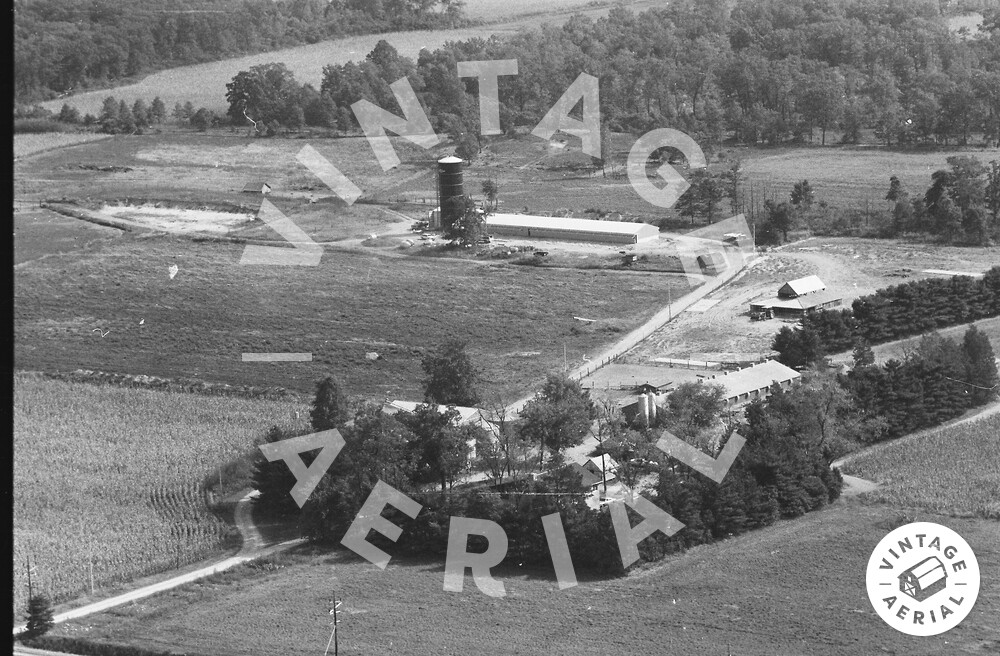 Vintage Aerial Indiana Starke County 1979 13DST1