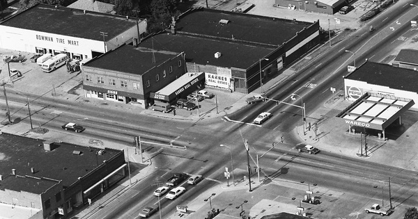 Vintage Aerial photo from 1983 in Franklin County, IL