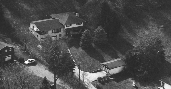 Vintage Aerial photo from 1992 in Washington County, PA
