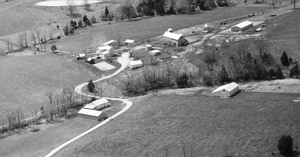 Vintage Aerial photo from 1994 in Gasconade County, MO