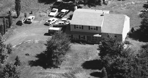 Vintage Aerial photo from 1987 in Bucks County, PA