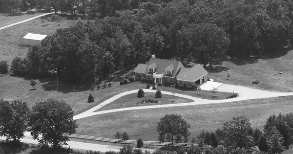 Vintage Aerial photo from 1998 in St. Charles County, MO