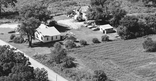Vintage Aerial photo from 1981 in St. Clair County, MO