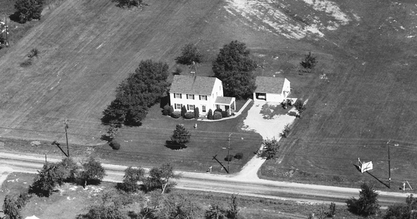 Vintage Aerial photo from 1965 in Allen County, IN