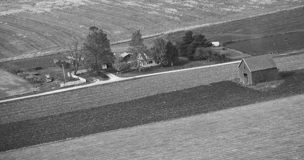 Vintage Aerial photo from 1989 in Morgan County, IL