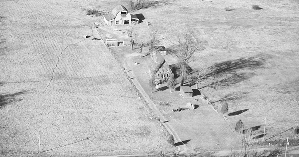 Vintage Aerial photo from 1981 in Williamson County, IL