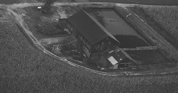 Vintage Aerial photo from 1987 in Huntingdon County, PA