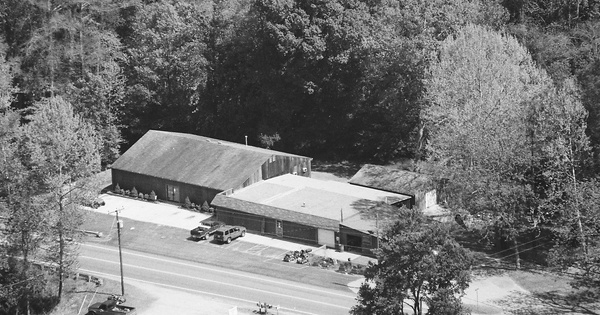 Vintage Aerial photo from 2001 in Isle of Wight County, VA