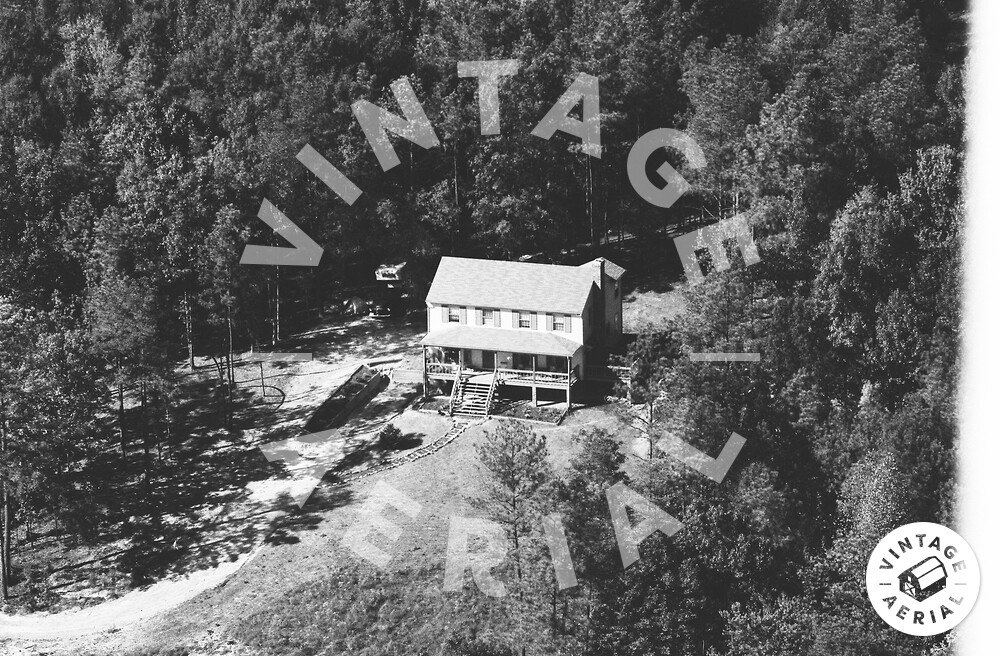 Vintage Aerial Virginia Hanover County 1983 117QHN29