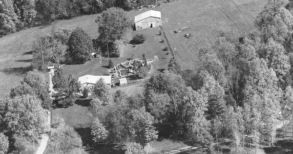 Vintage Aerial photo from 1997 in Washington County, TN