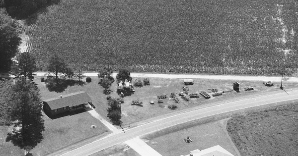 Vintage Aerial photo from 1994 in Wilson County, NC
