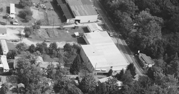 Vintage Aerial photo from 1985 in Lewis County, WV