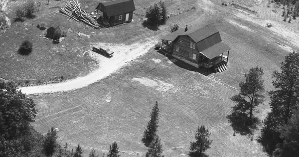 Vintage Aerial photo from 1988 in Etowah County, AL