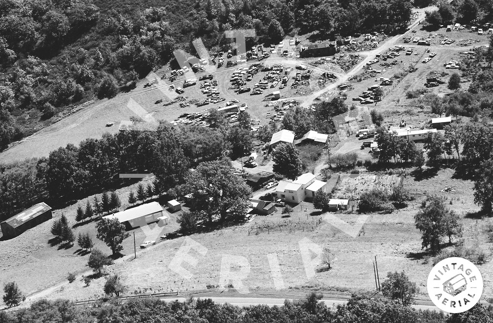 Vintage Aerial West Virginia Mineral County 1986 124TMN14