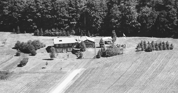 Vintage Aerial photo from 1997 in York County, ME