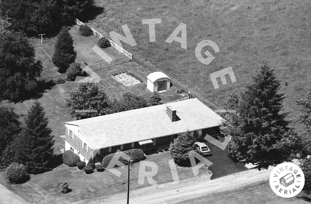 Vintage Aerial West Virginia Monroe County 1986 22TMO5