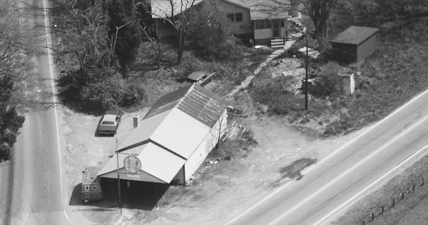 Vintage Aerial photo from 1987 in Forsyth County, NC
