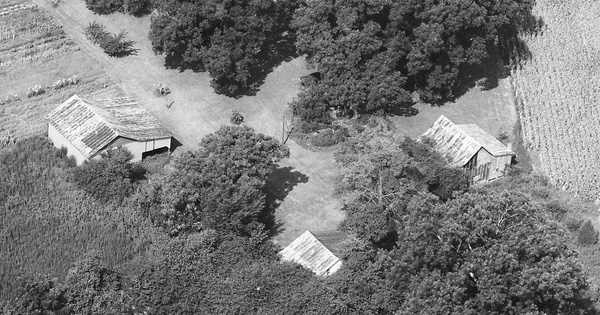Vintage Aerial photo from 1988 in Craven County, NC