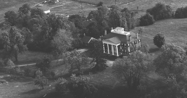 Vintage Aerial photo from 1973 in Clarke County, VA