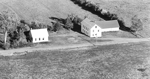Vintage Aerial photo from 1963 in Piscataquis County, ME