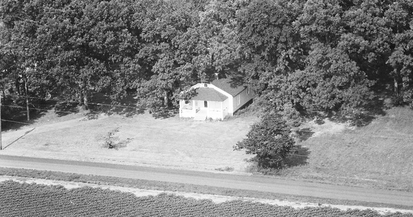 Vintage Aerial photo from 1985 in Madison County, AL