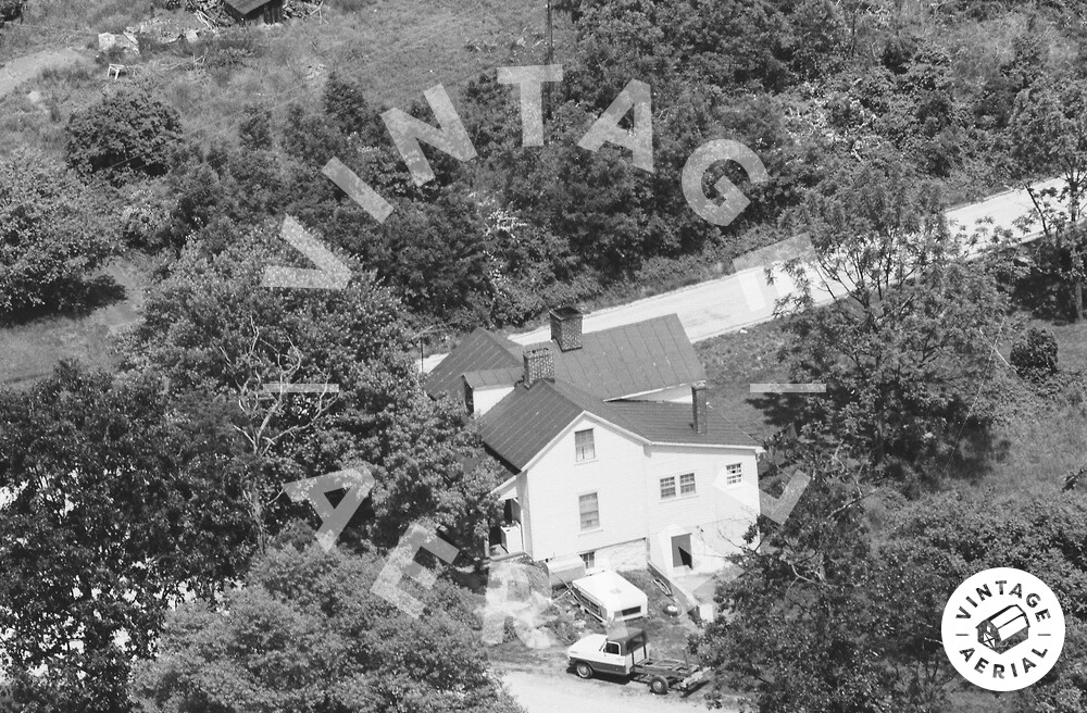 Vintage Aerial Virginia Nelson County 1983 71QNE21
