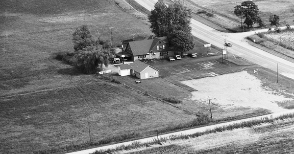 Vintage Aerial photo from 1973 in Grant County, WI