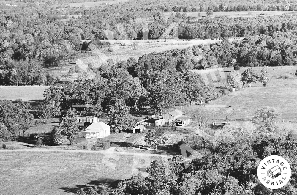 Vintage Aerial Missouri Webster County 1978 19SWE1