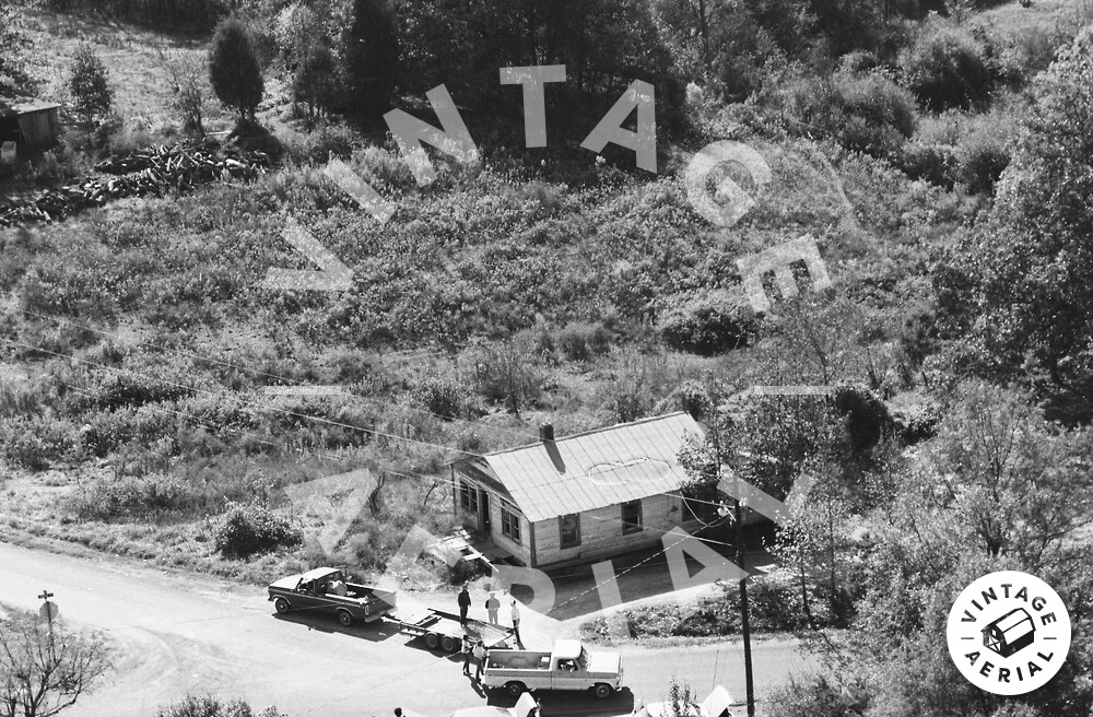 Vintage Aerial North Carolina Anson County 1984 44RAN4