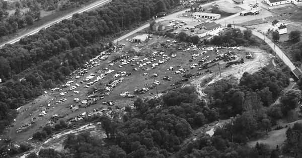 Vintage Aerial photo from 1977 in Cambria County, PA