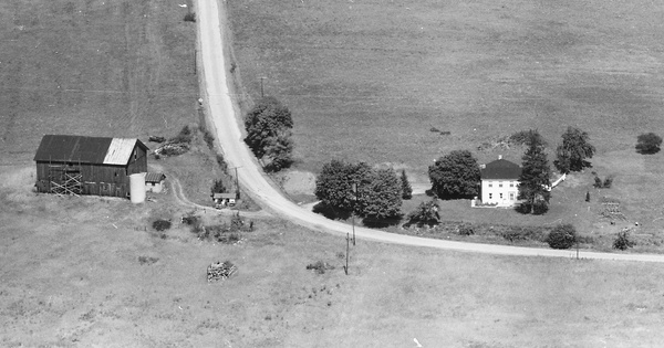 Vintage Aerial photo from 1965 in Butler County, PA